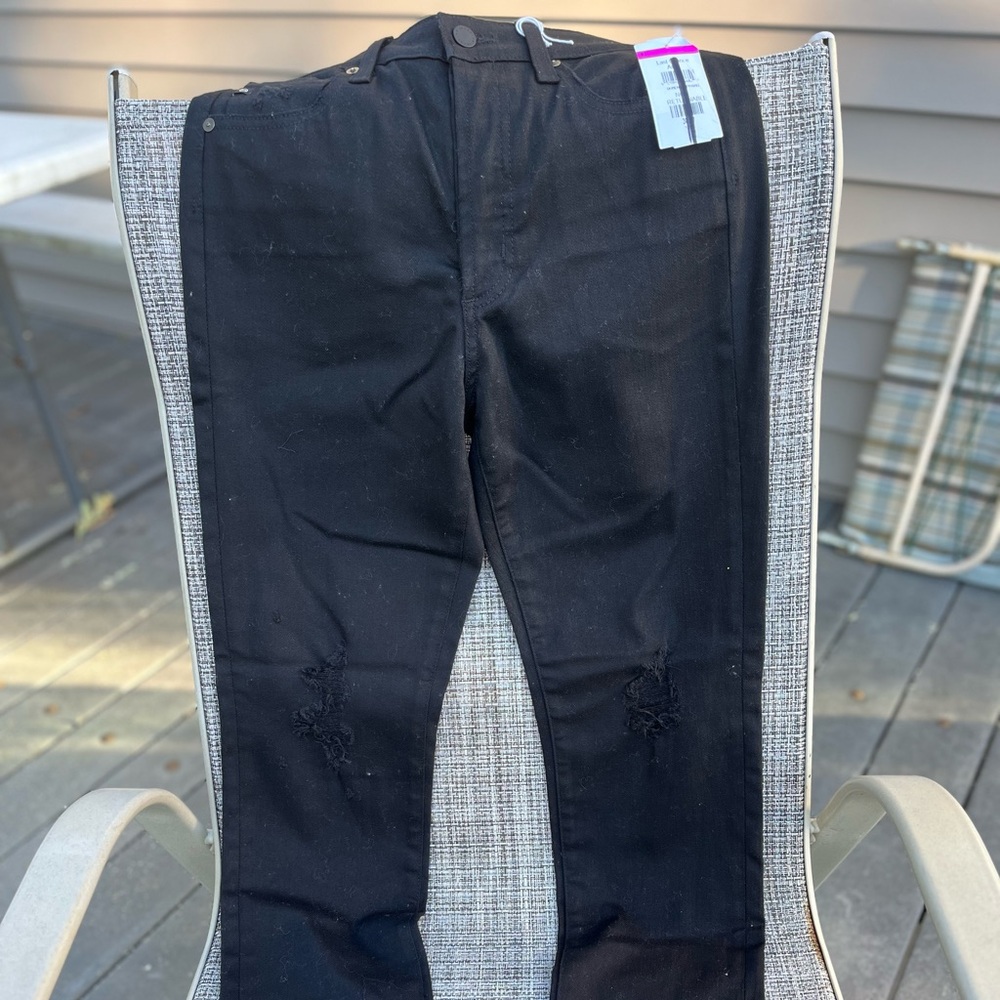 AG Adriano Goldschmied Black Denim Pants